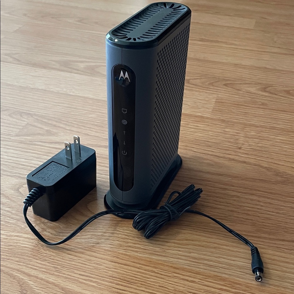 Motorola MB7520 Modem with Adapter factory reset